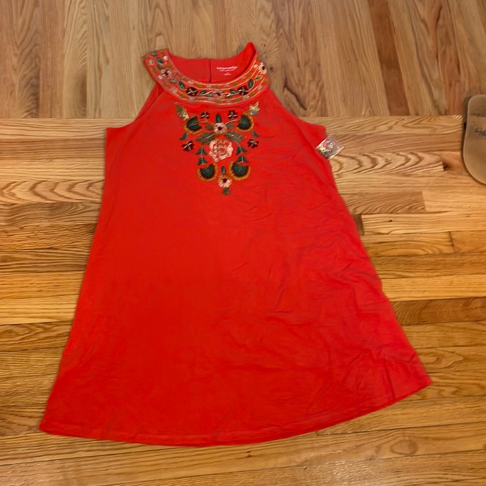 New Soft Surroundings beaded dress